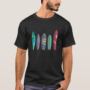Surfboard Costume For Men Women Surfing Surfboarde T-Shirt