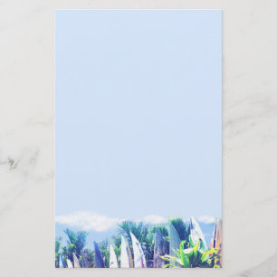 Surfboard Fence Stationery