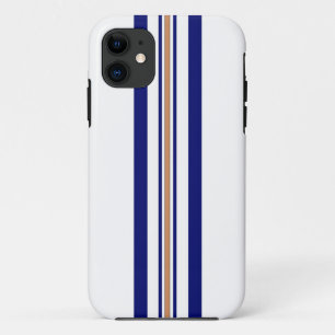 Surfboard iPhone 5 Case - Blue Stripes