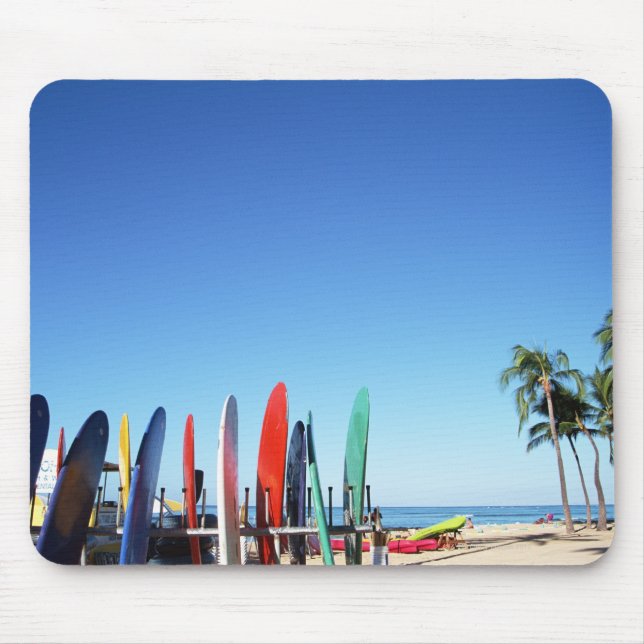 Surfboard Mouse Mat (Front)