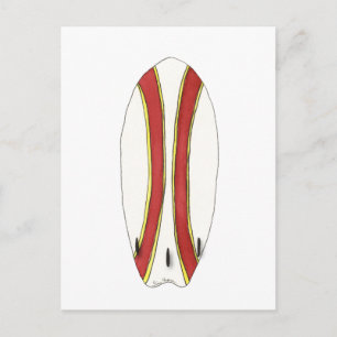 Surfboard Postcard