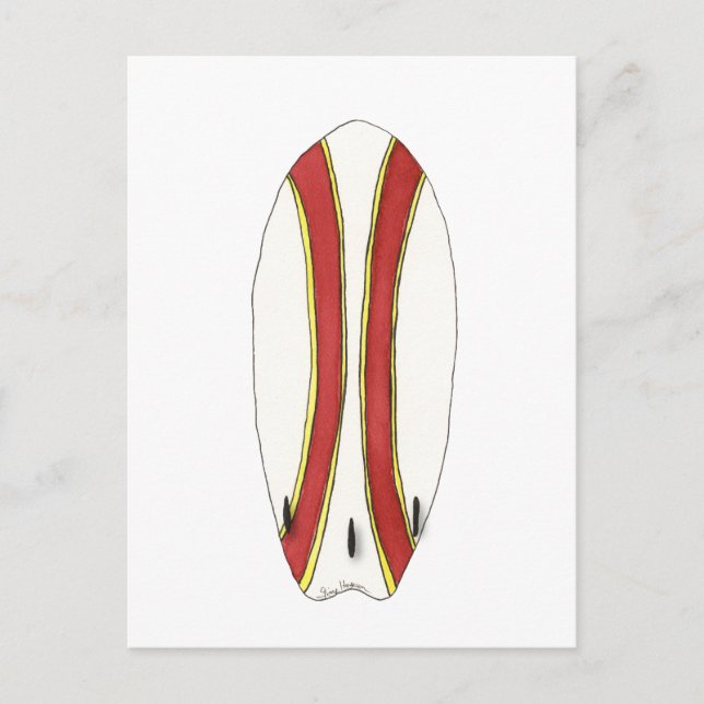 Surfboard Postcard (Front)