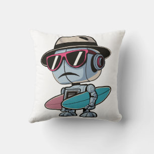 Surfboard robot cushion