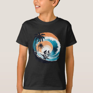Surfboarder Hawaii Wave Surfing Surfboard Lover Be T-Shirt