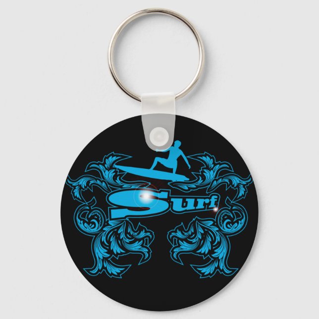 Surfboarder Key Ring (Front)