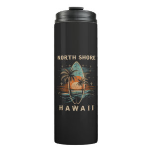 Surfboarder North Shore Hawaii Thermal Tumbler