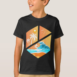 Surfboarder Surfer Retro Vintage Clic Surfing Surf T-Shirt