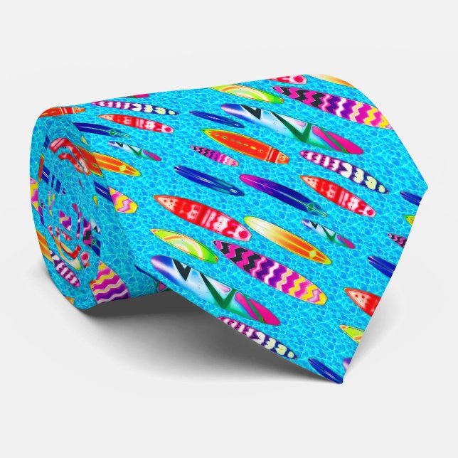 Surfboards 1 Tie (Rolled)