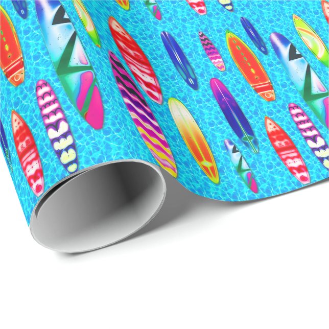 Surfboards 1 Wrapping Paper (Roll Corner)