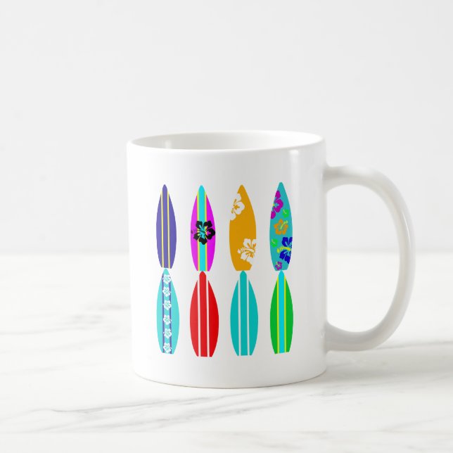 Surfboards Coffee Mug (Right)