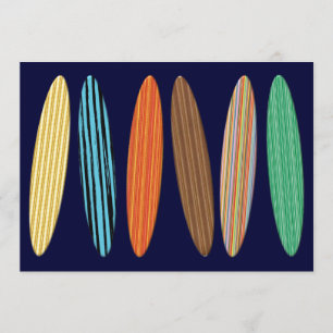 Surfboards Invitation
