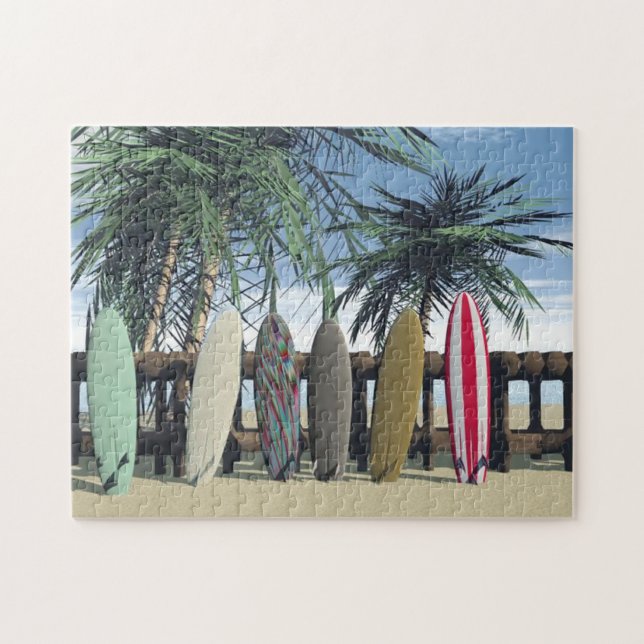 SurfBoards jigsaw Puzzle (Horizontal)