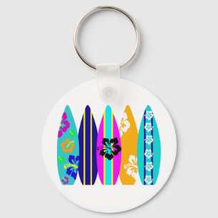 Surfboards Key Ring