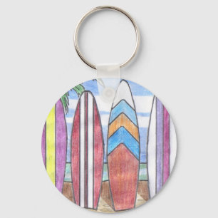 SURFBOARDS keychain