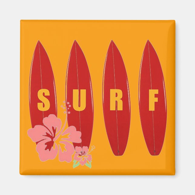 Surfboards Magnet (Front)