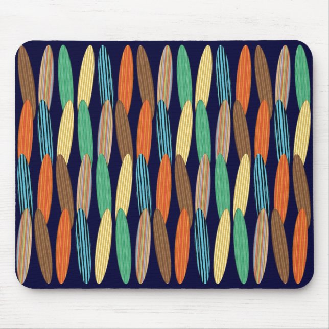Surfboards Mouse Mat (Front)