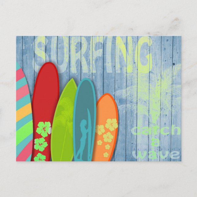 Surfboards Postcard (Front)