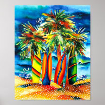 Surfboards Poster