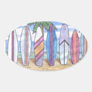SURFBOARDS stickers (4)