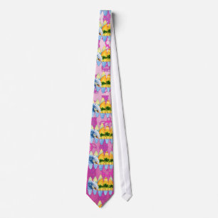 Surfer And Surfboards Tie