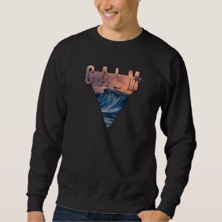 Surfer Apparel Calm Wave Photo Sweatshirt