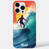 Surfer at Sunset