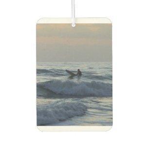 Surfer Awaits Car Air Freshener