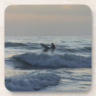 Surfer Awaits Coaster