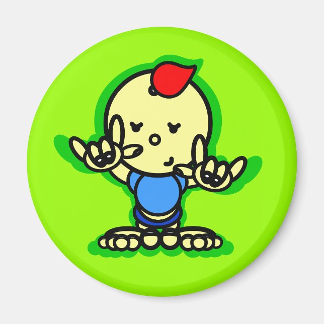 SURFER BABY Magnet (Front)