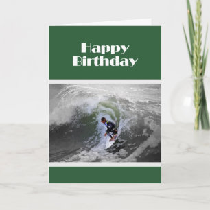 Surfer Boy Birthday Card