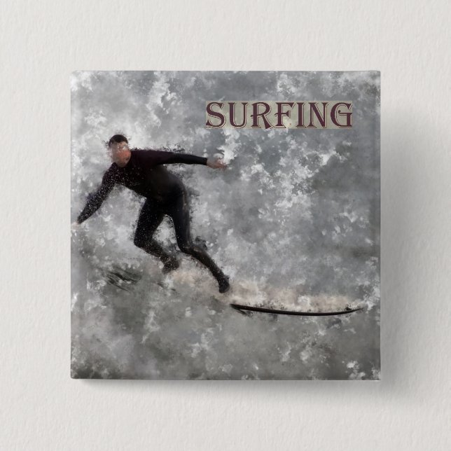 Surfer Button (Front)