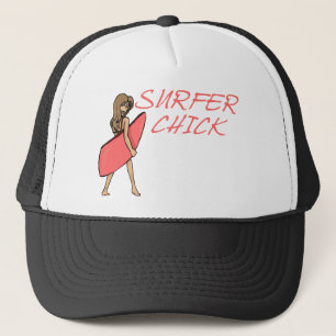 Surfer Chick Trucker Hat