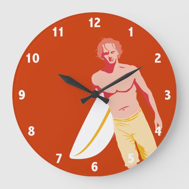 Surfer Clock (Front)