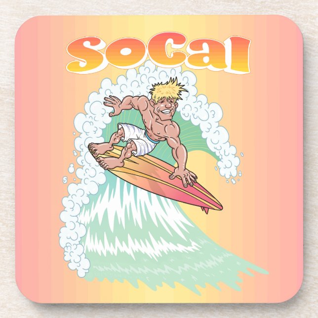 Surfer Coaster (Front)