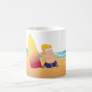 Surfer Coffee Mug