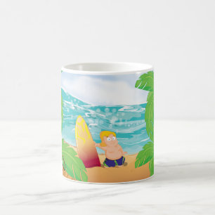 Surfer Coffee Mug