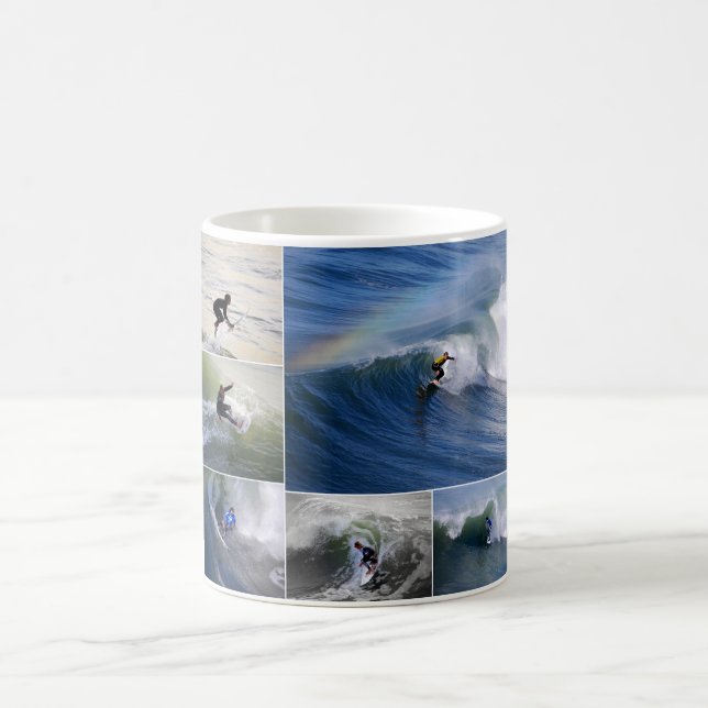 Surfer Collage Mug (Center)
