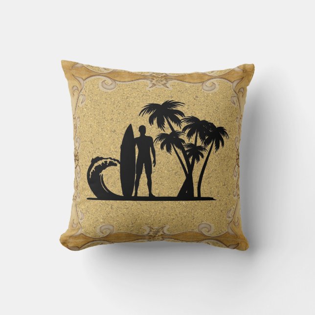 Surfer Cushion (Front)