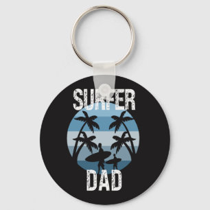 Surfer Dad Key Ring
