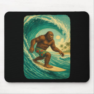 Surfer Design Men Hawaii Surfer Dude Boys Surfing Mouse Mat