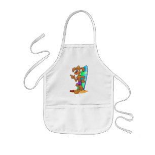 SURFER DOG KIDS APRON
