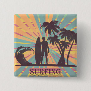 Surfer Dude Button