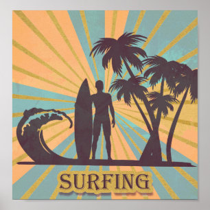 Surfer Dude Poster