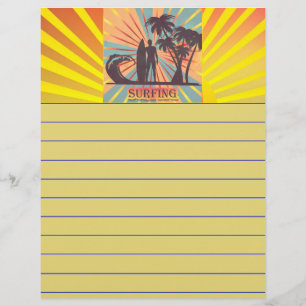 Surfer Dude Stationery