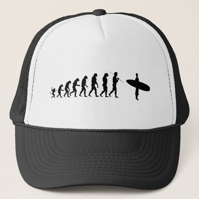 surfer_evolution trucker hat (Front)