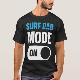 Surfer Father Surfboard Surfrider Waves Surfing D T-Shirt