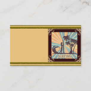 Surfer Girl Business Card