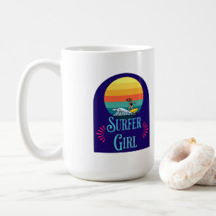 Surfer Girl Coffee Mug