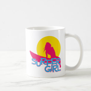 Surfer Girl Coffee Mug