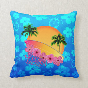 Surfer Girl Cushion